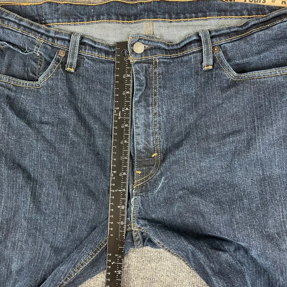 Levi's 541 Dark Wash Jeans Mens Size 44x30 Straight Fit Denim Casual‎ Classic
